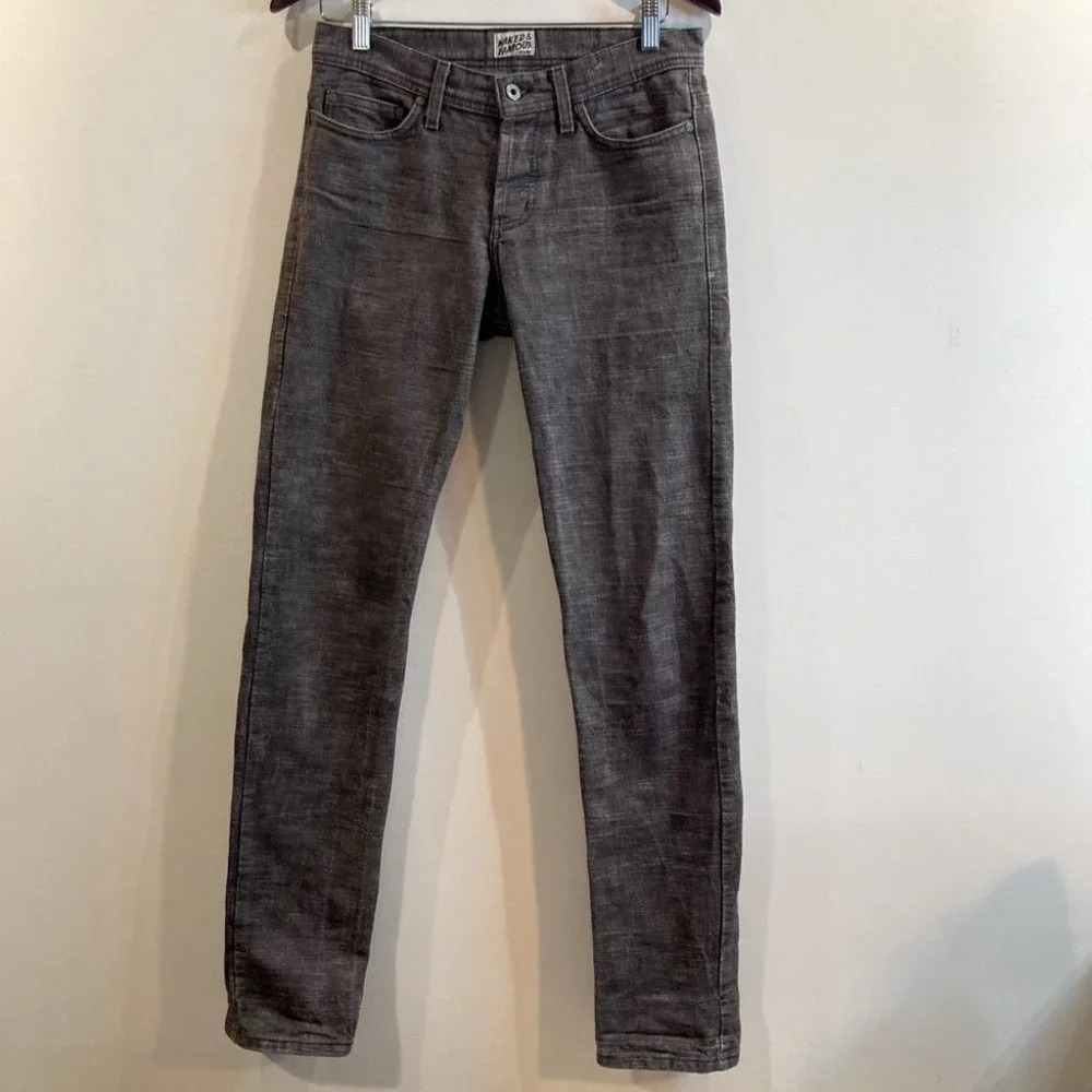 NAKED & FAMOUS Sz 29 Weird Guy Frankenstein 2 Button Fly Jeans